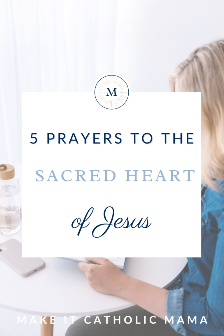 5 Prayers to the Sacred Heart of Jesus